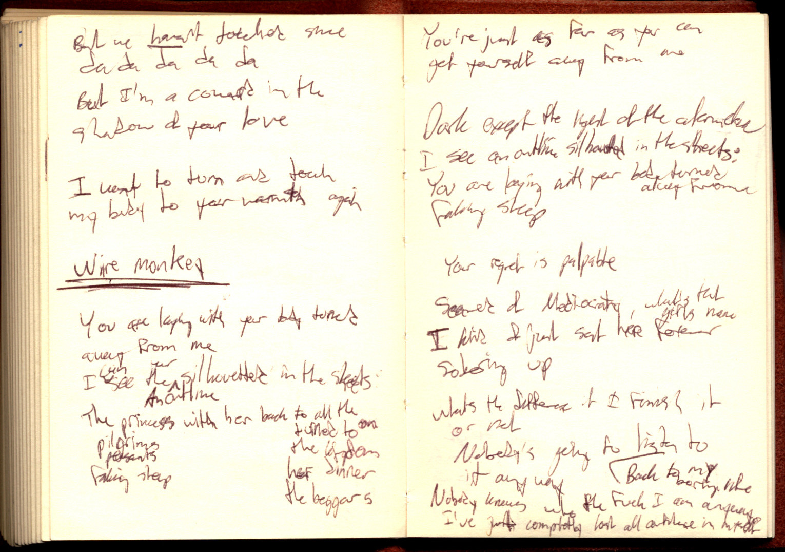 Nightlight Lyrics Sheet 23
